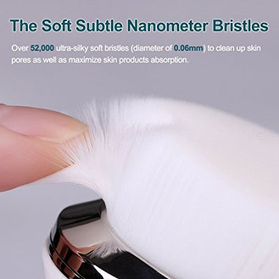 Sonic Vibration Eye Massager & Soft Facial Cleansing Brush