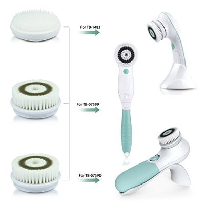 Cleansing Brush Replacement Head, Gentle Cleaning & Sensitive Skin