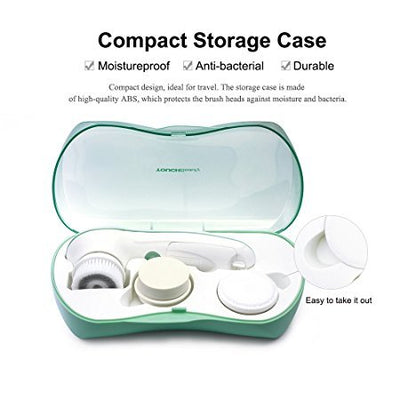2 Speed Facial Cleaning Brush, Portable & Waterproof