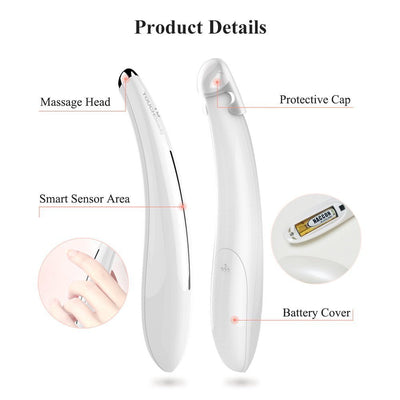 Eye Treatment Pen, High Frequency Sonic Vibration & Heating