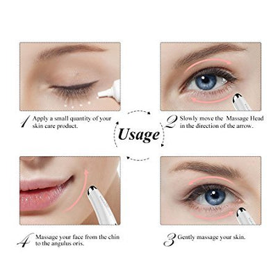Eye Treatment Pen, High Frequency Sonic Vibration & Heating